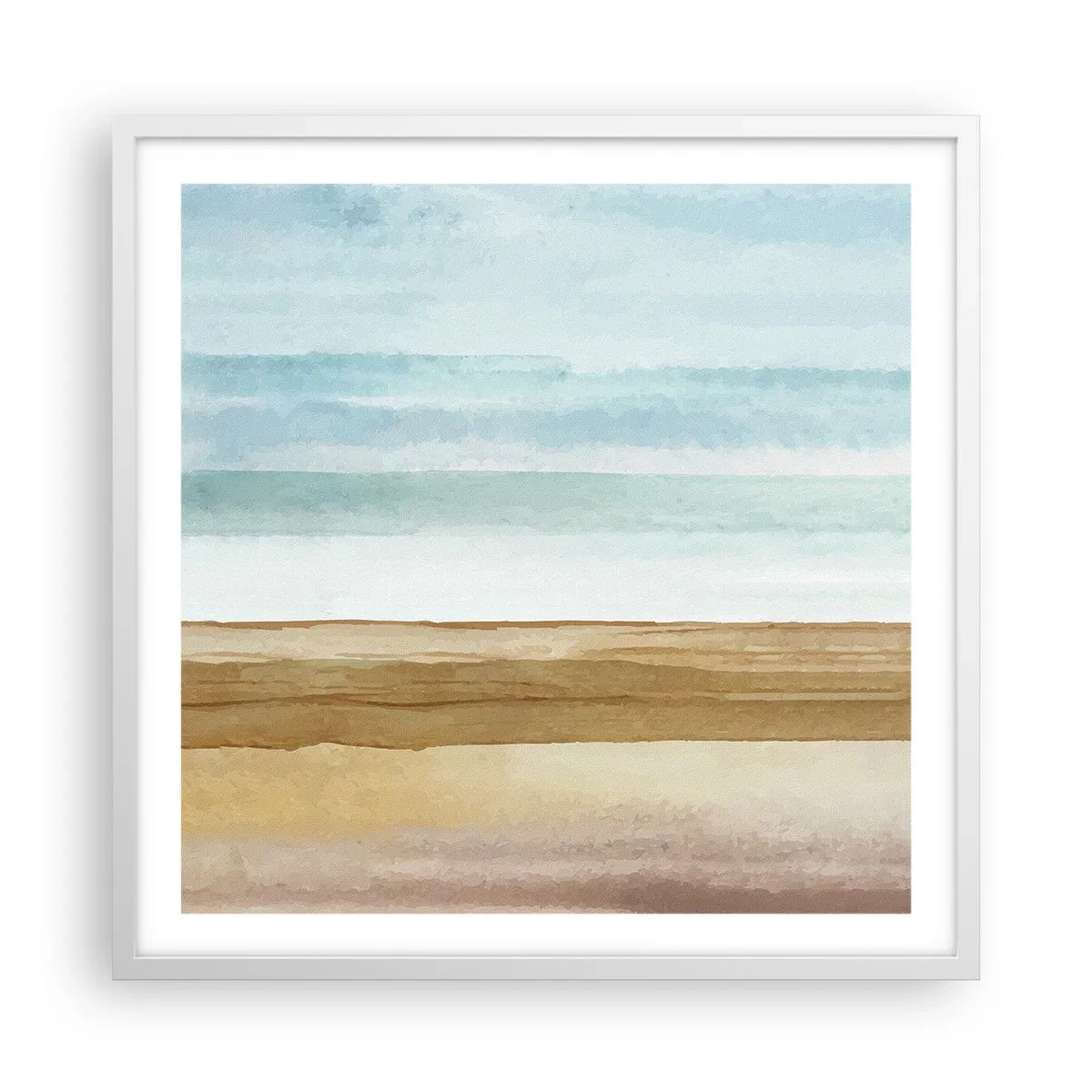 Plakát v bílém rámu - Utěšení - 60x60 cm