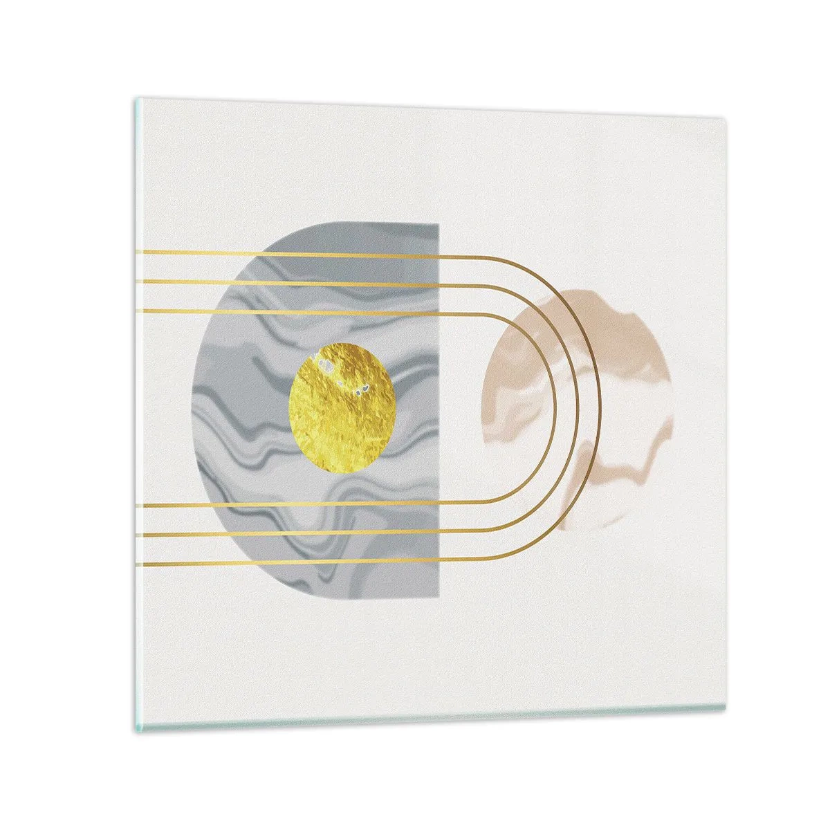 Obraz na skle - Jas a zářivost - 40x40 cm