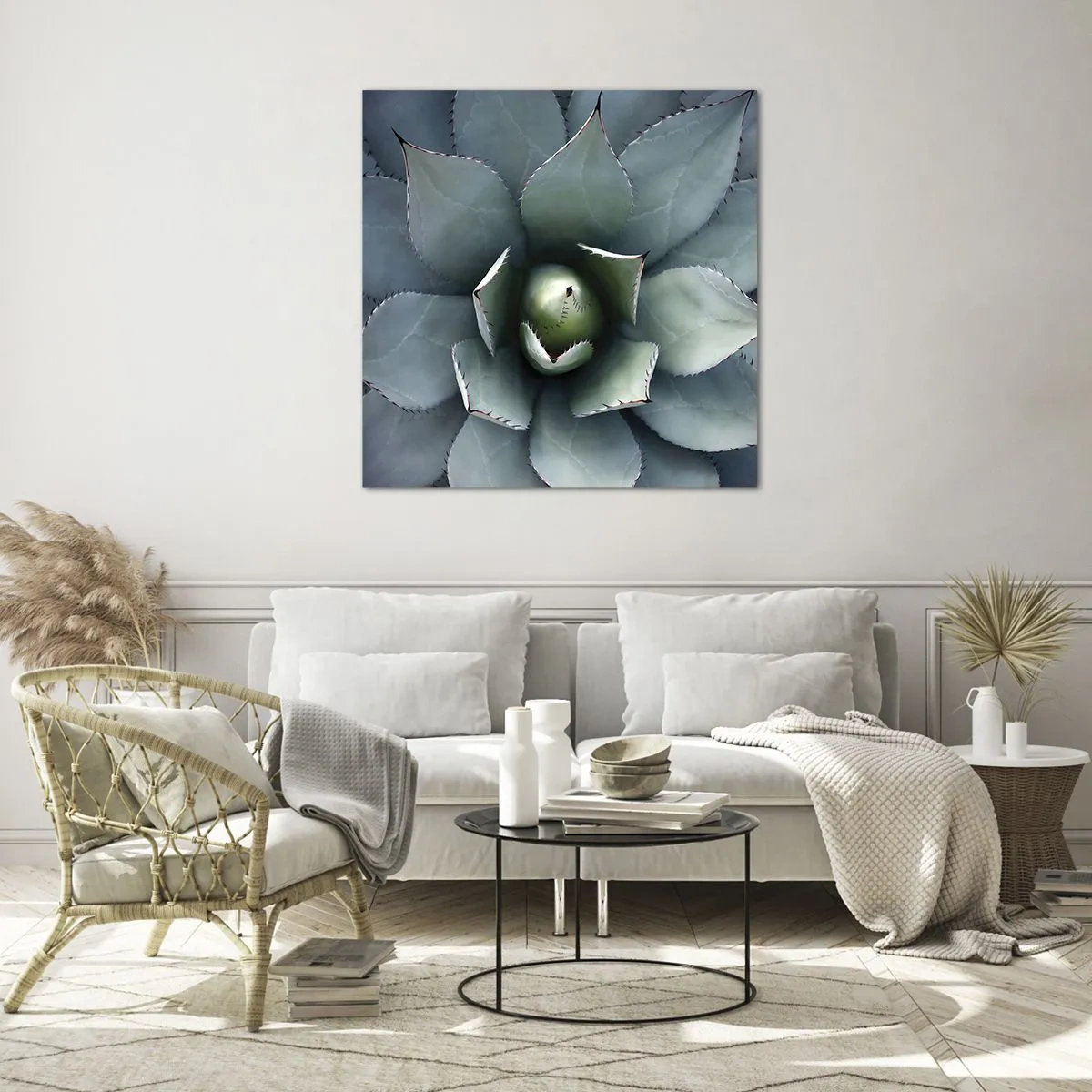 Obraz na skle - Svádí a varuje - 50x50 cm