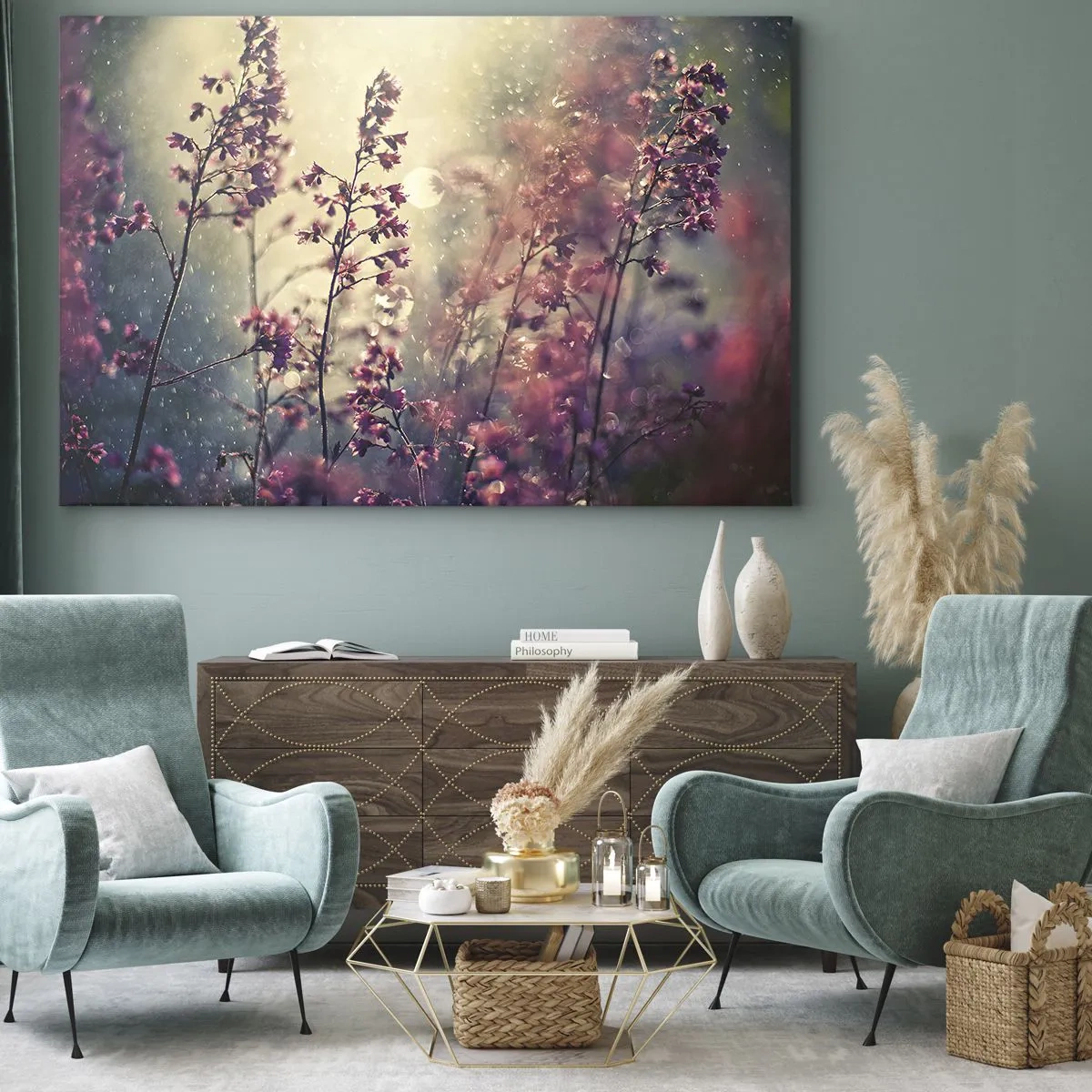 Obraz na plátně - Tajná zahrada - 70x50 cm