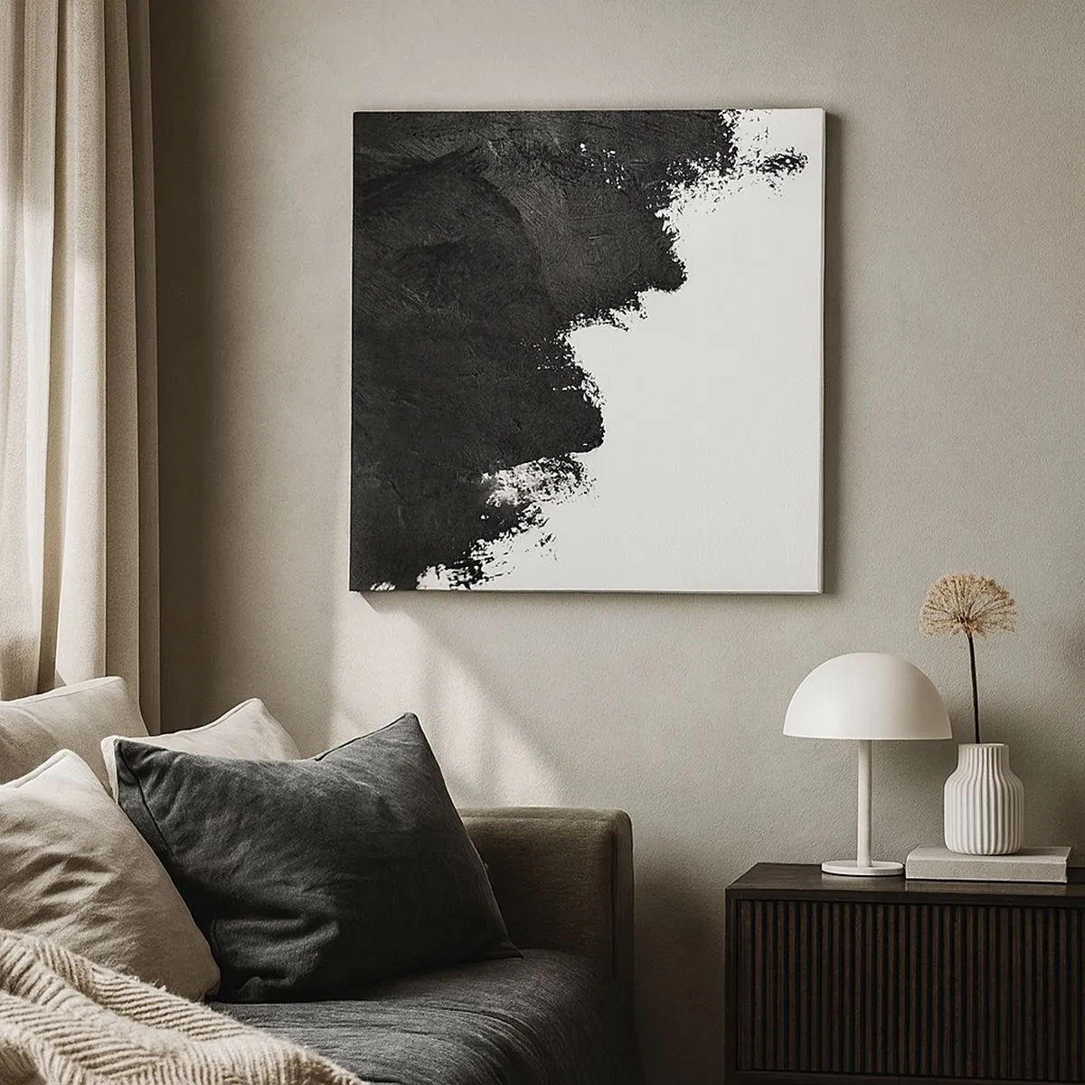 Obraz na plátně - Živly: země - 30x30 cm