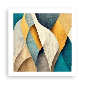 Plakát - Rytmus a vlnění - 50x50 cm