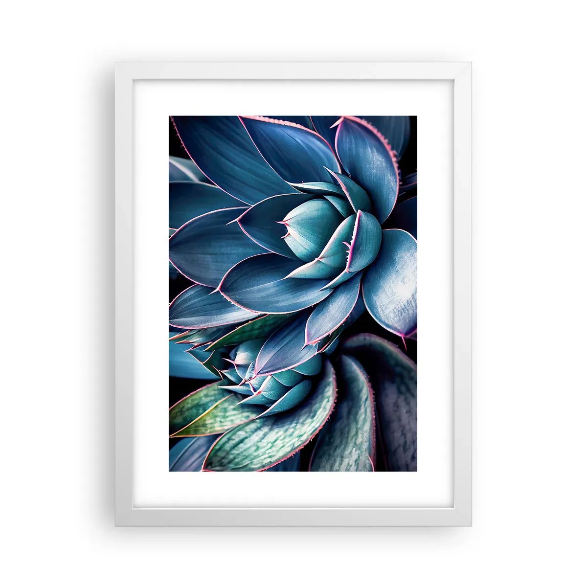 Plakát v bílém rámu - Vitální síla - 30x40 cm