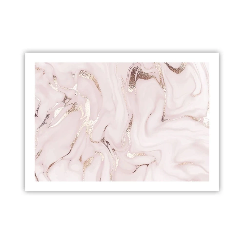 Plakát - V růžovém šílenství - 70x50 cm