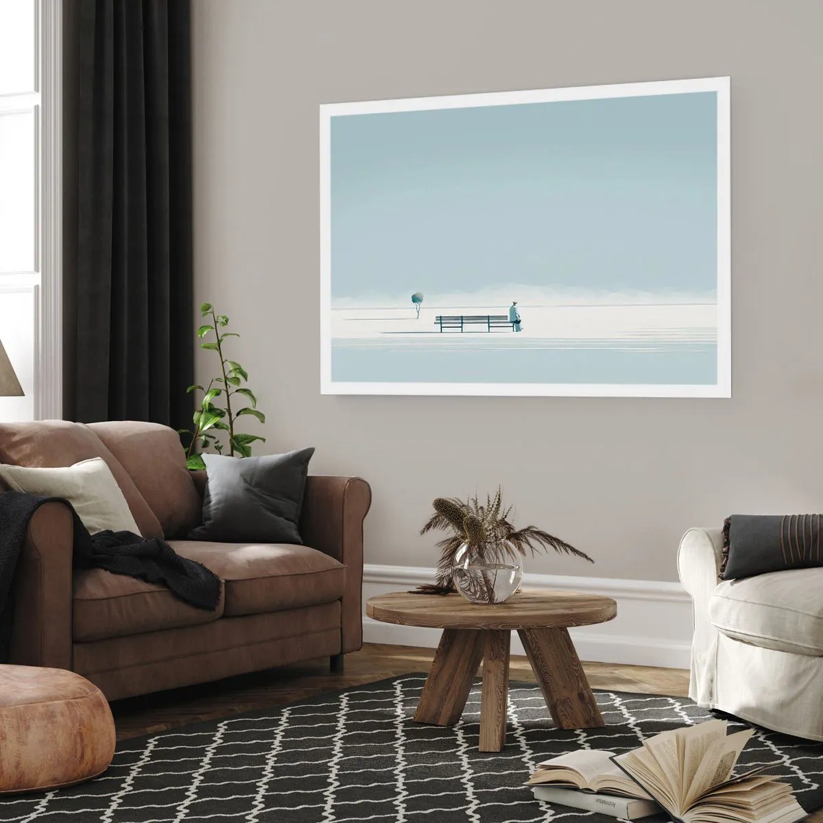 Plakát - Ano, čekám. - 100x70 cm