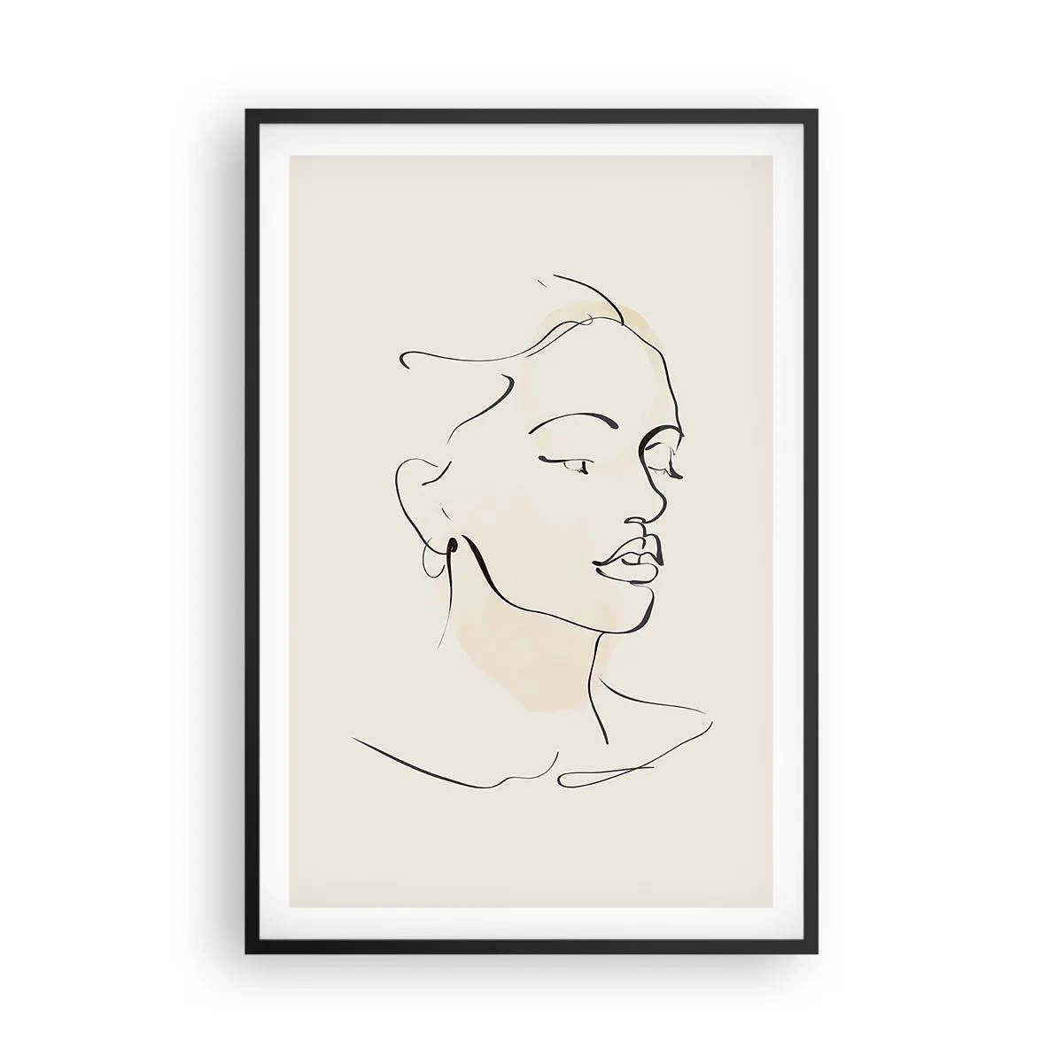 Plakát v černém rámu - Výrazným tahem - 61x91 cm