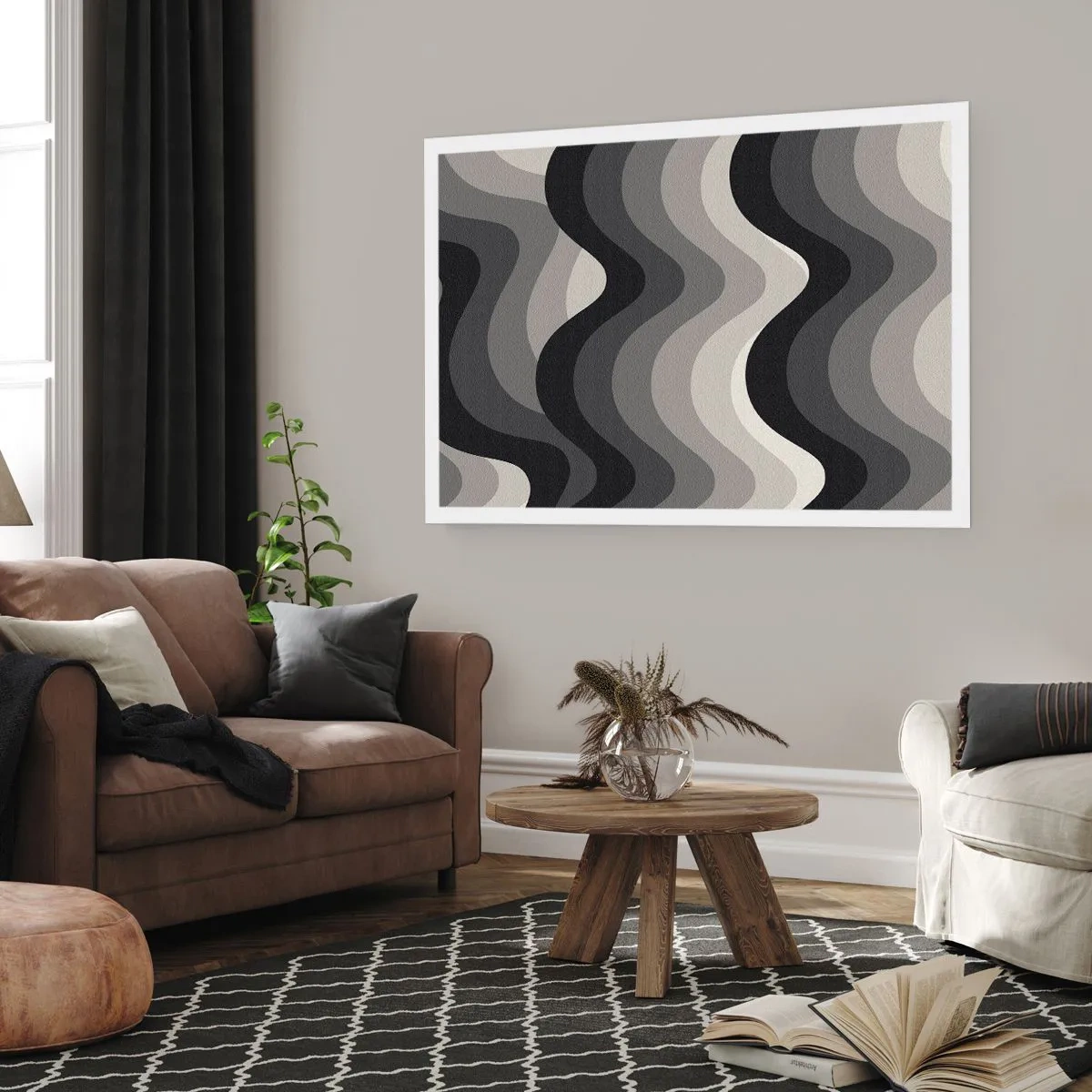 Plakát - Vlna za vlnou - 91x61 cm