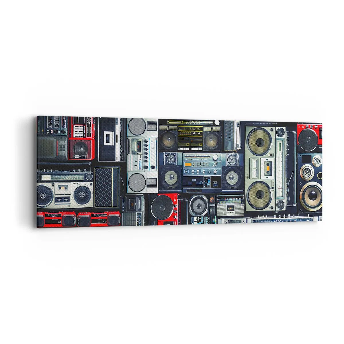 Obraz na plátně - Stesk po 80. letech - 90x30 cm