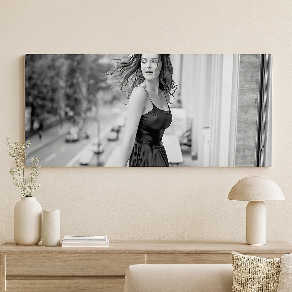 Obraz na plátně - Určitě Pařížanka - 30x30 cm