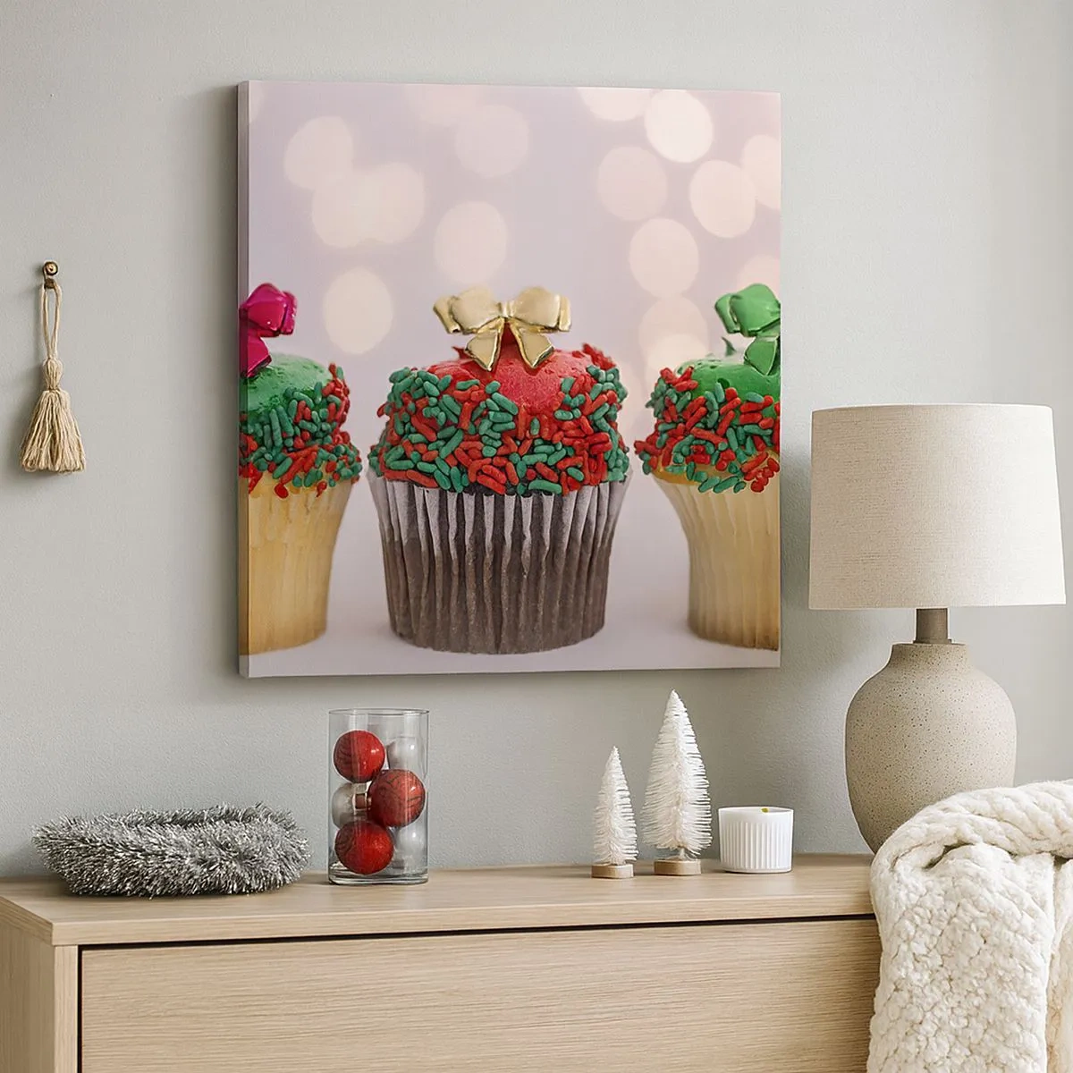 Obraz na plátně - Sladkostí až po vrch - 30x30 cm