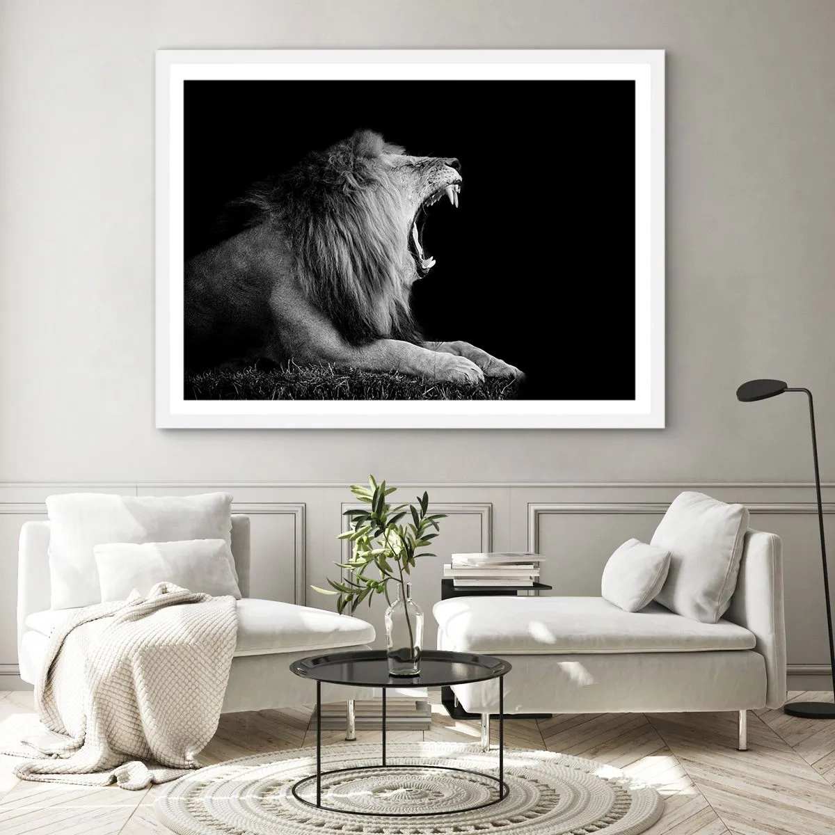 Plakát v bílém rámu - Bez nejmenších pochyb - 91x61 cm