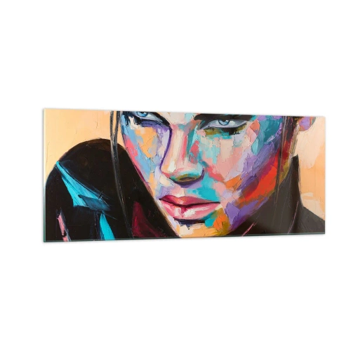Obraz na skle - Divokost srdce - 100x40 cm