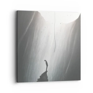 Obraz na plátně - Vždycky máte na výběr - 40x40 cm