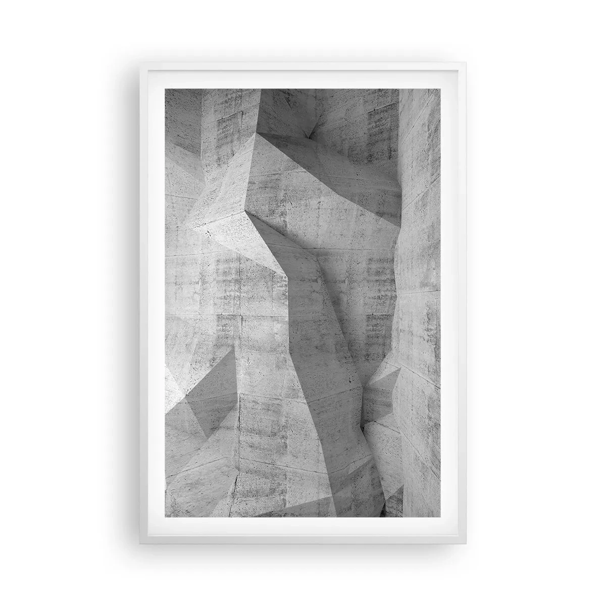 Plakát v bílém rámu - Skutečná výzva - 61x91 cm