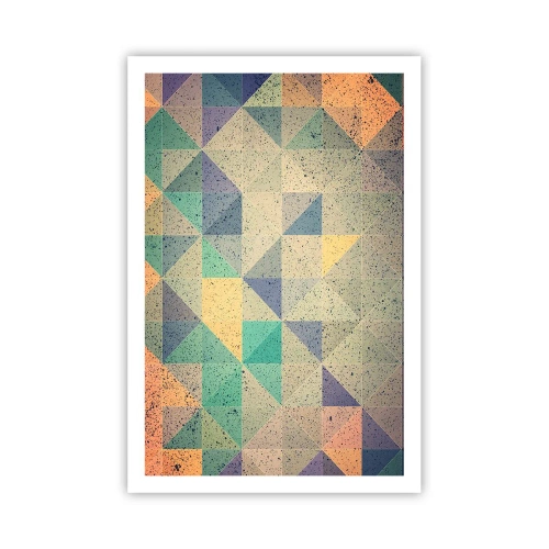 Plakát - Republika trojúhelníků - 61x91 cm