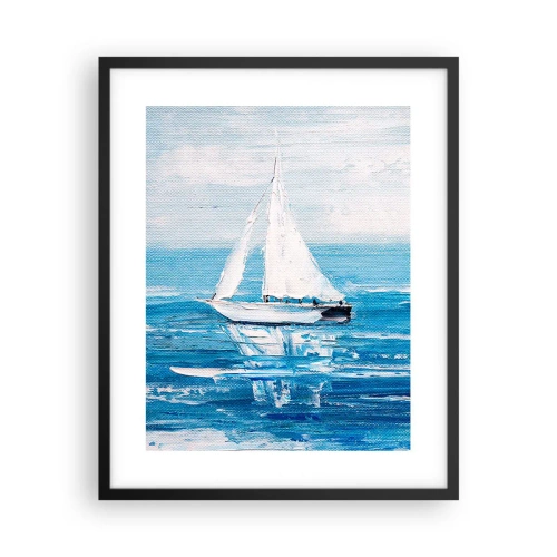 Plakát v černém rámu - S přítelem po boku - 40x50 cm