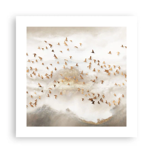Plakát - Je čas… - 40x40 cm