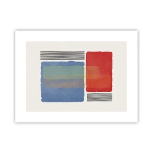 Plakát - Duch a písmeno geometrie - 40x30 cm