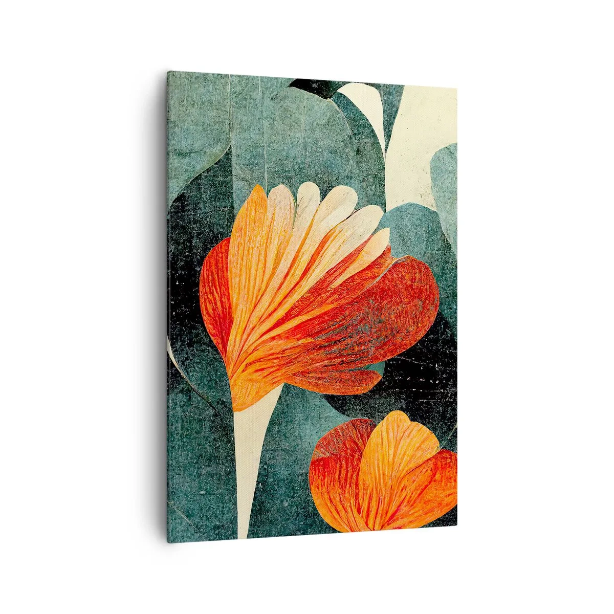 Obraz na plátně - Tropické horko a chlad zeleně - 70x100 cm