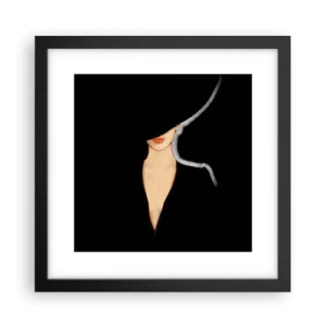 Plakát v černém rámu - Elegance a styl - 30x30 cm