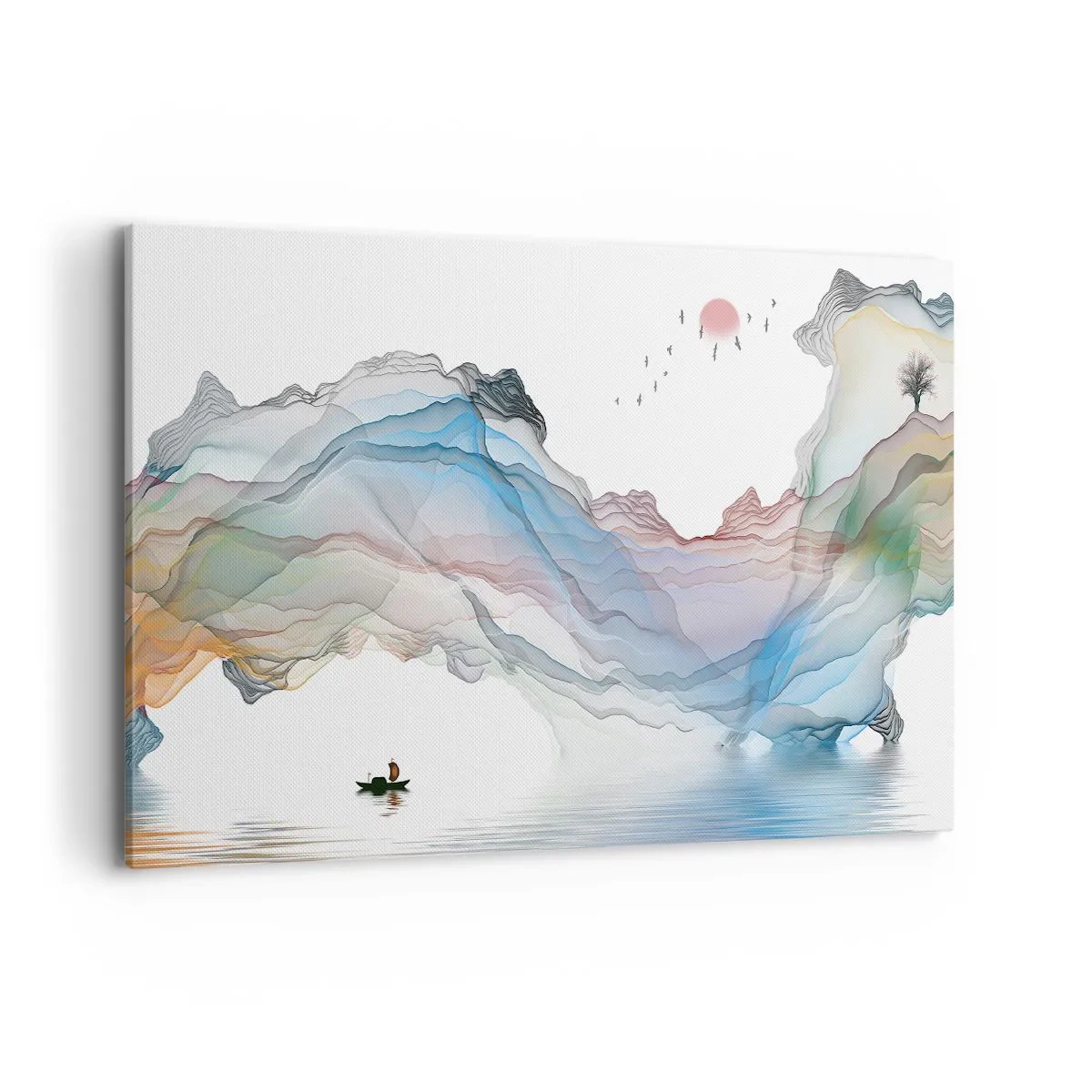 Obraz na plátně - Ke křišťálovým horám - 120x80 cm