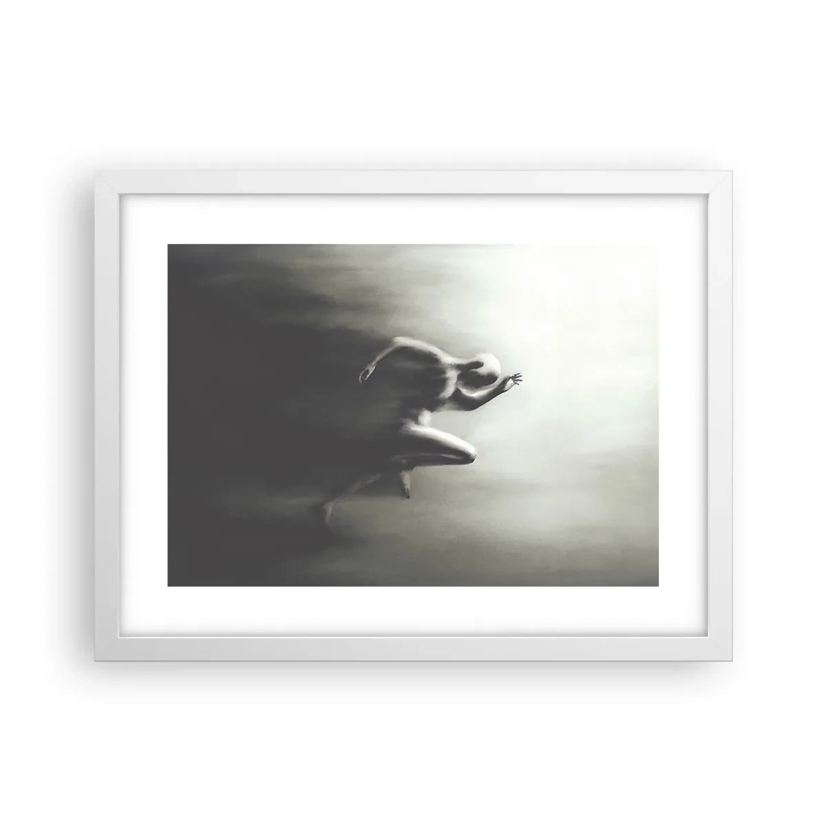 Plakát v bílém rámu - Nezastavitelný - 40x30 cm