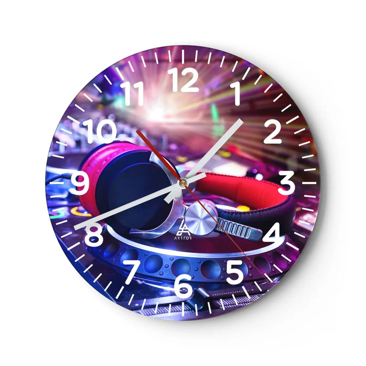 Nástěnné hodiny - Bude, bude se dít - 30x30 cm