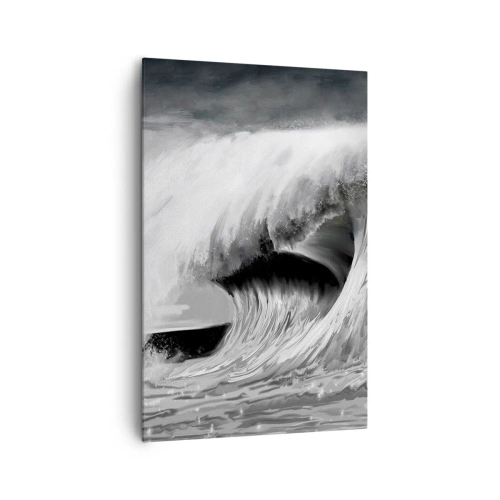Obraz na plátně - Hněv oceánu - 80x120 cm