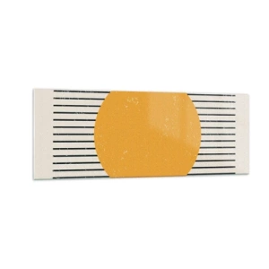 Obraz na skle - Síla jednoduchosti - 140x50 cm