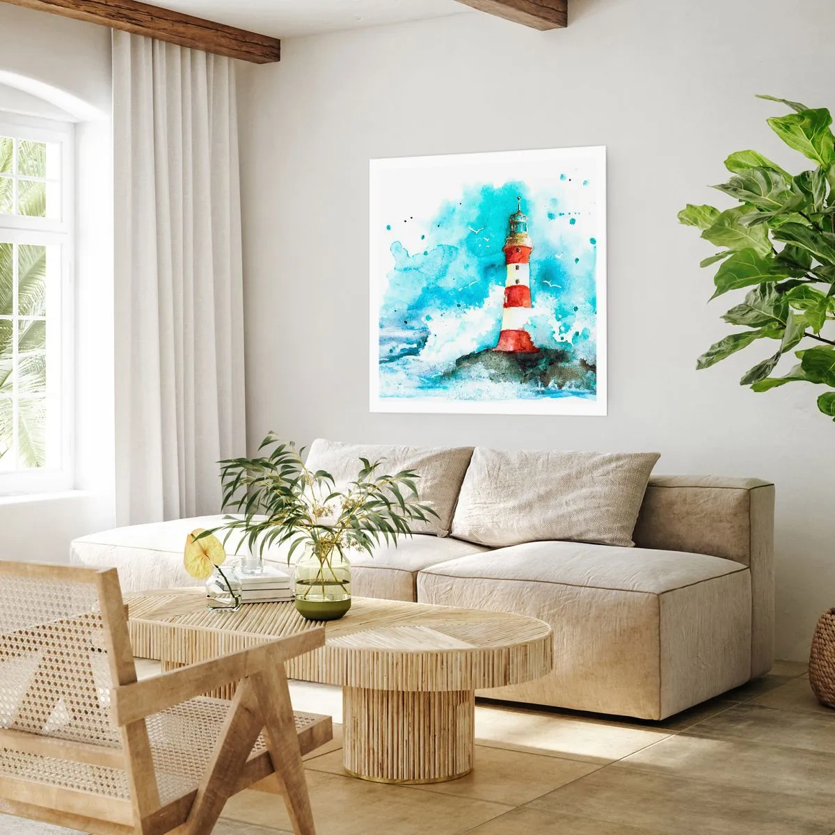 Plakát - Jednota živlů - 30x30 cm