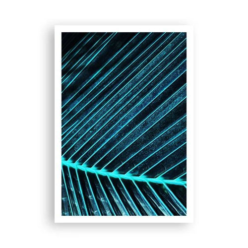 Plakát - Textura zeleně - 70x100 cm