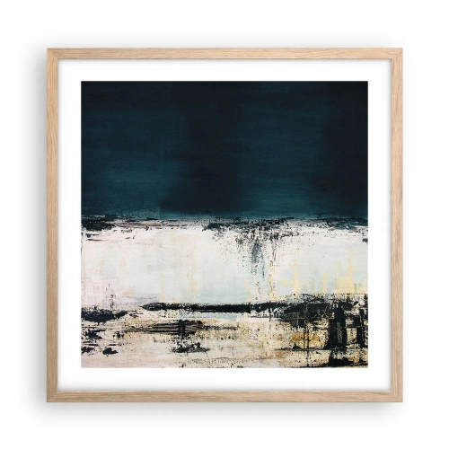 Plakát v rámu světlý dub - Horizontální kompozice - 50x50 cm