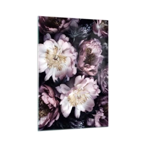 Obraz na skle - Kytice ve starém stylu - 70x100 cm