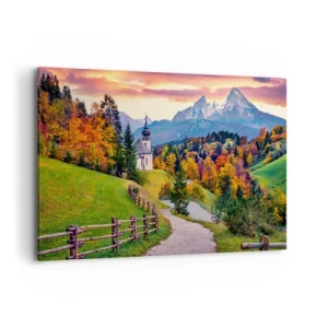 Obraz na plátně - Naprosto ideální krajina - 120x80 cm