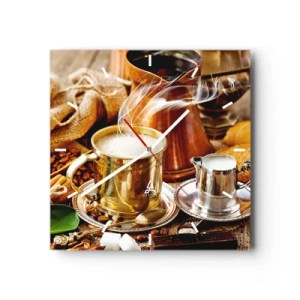 Nástěnné hodiny - Hezký den! - 30x30 cm