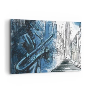 Obraz na plátně - Městská rapsodie - 100x70 cm