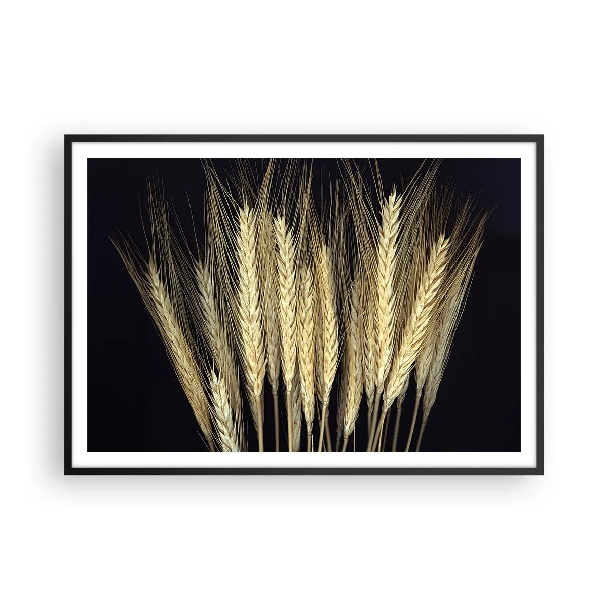 Plakát v černém rámu - Rustikální magie - 100x70 cm