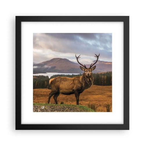 Plakát v černém rámu - Majestát přírody - 30x30 cm