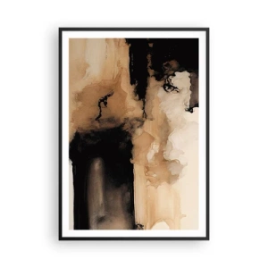 Plakát v černém rámu - Poutavá abstrakce - 70x100 cm