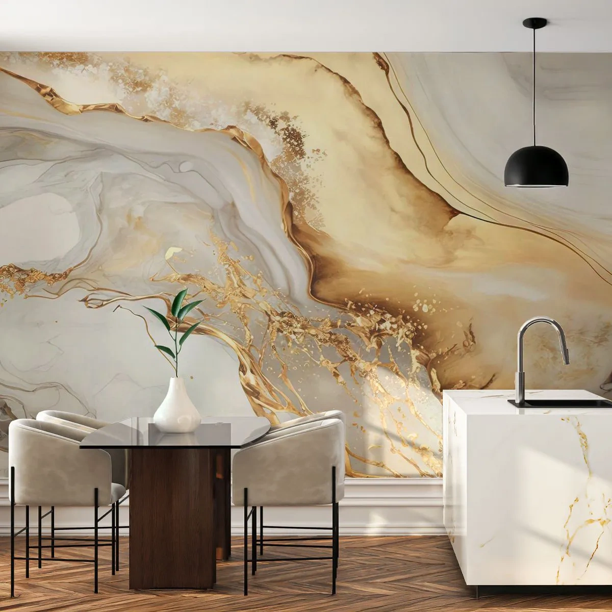 Fototapeta Standard Eco - Abstrakce: krása a dobro - Mramor, Půvab, Elegantní - 350x256 cm