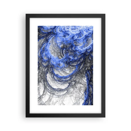 Plakát v černém rámu - Zrod vlny - 30x40 cm