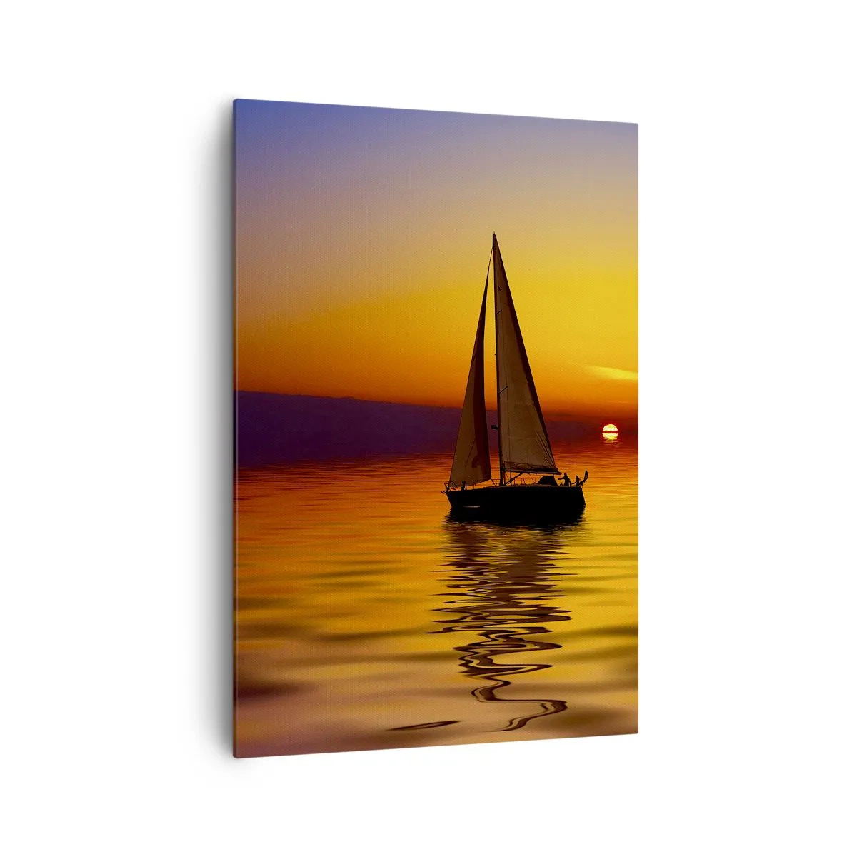Obraz na plátně - Jak je tu za soumraku ticho… - 70x100 cm