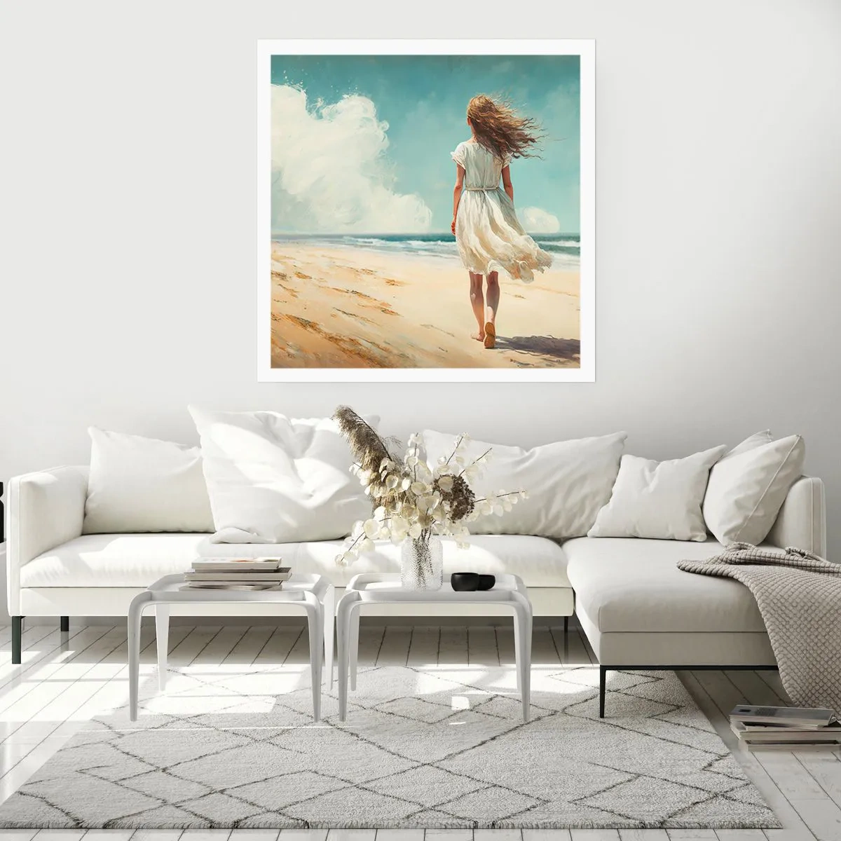 Plakát - Směrem k slunci a větru - 50x50 cm