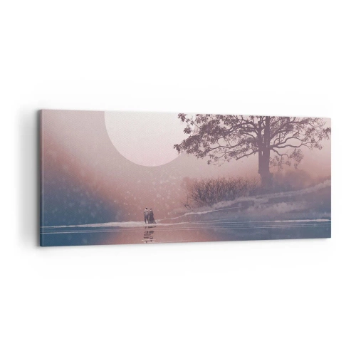 Obraz na plátně - Noční zázraky - 100x40 cm