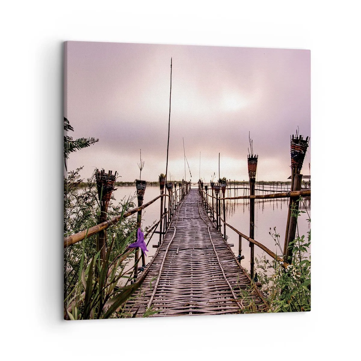 Obraz na plátně - Klid a pohoda Asie - 50x50 cm