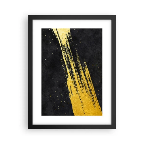 Plakát v černém rámu - Skok do hyperprostoru - 30x40 cm