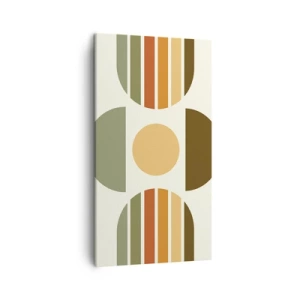 Obraz na plátně - V barvách země - 45x80 cm