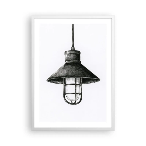 Plakát v bílém rámu - Jako před lety… - 50x70 cm