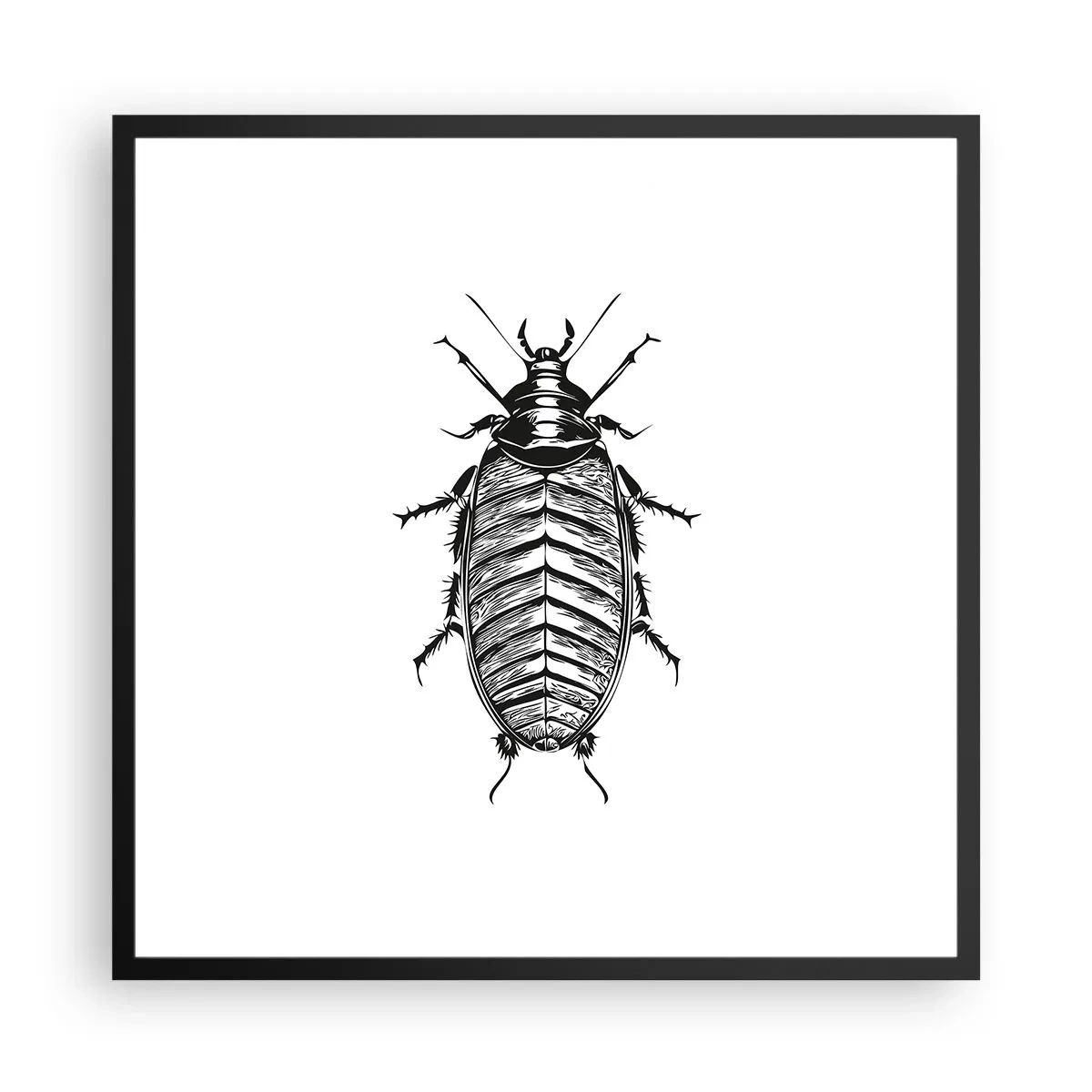 Plakát v černém rámu - Vzorový exemplář! - 60x60 cm