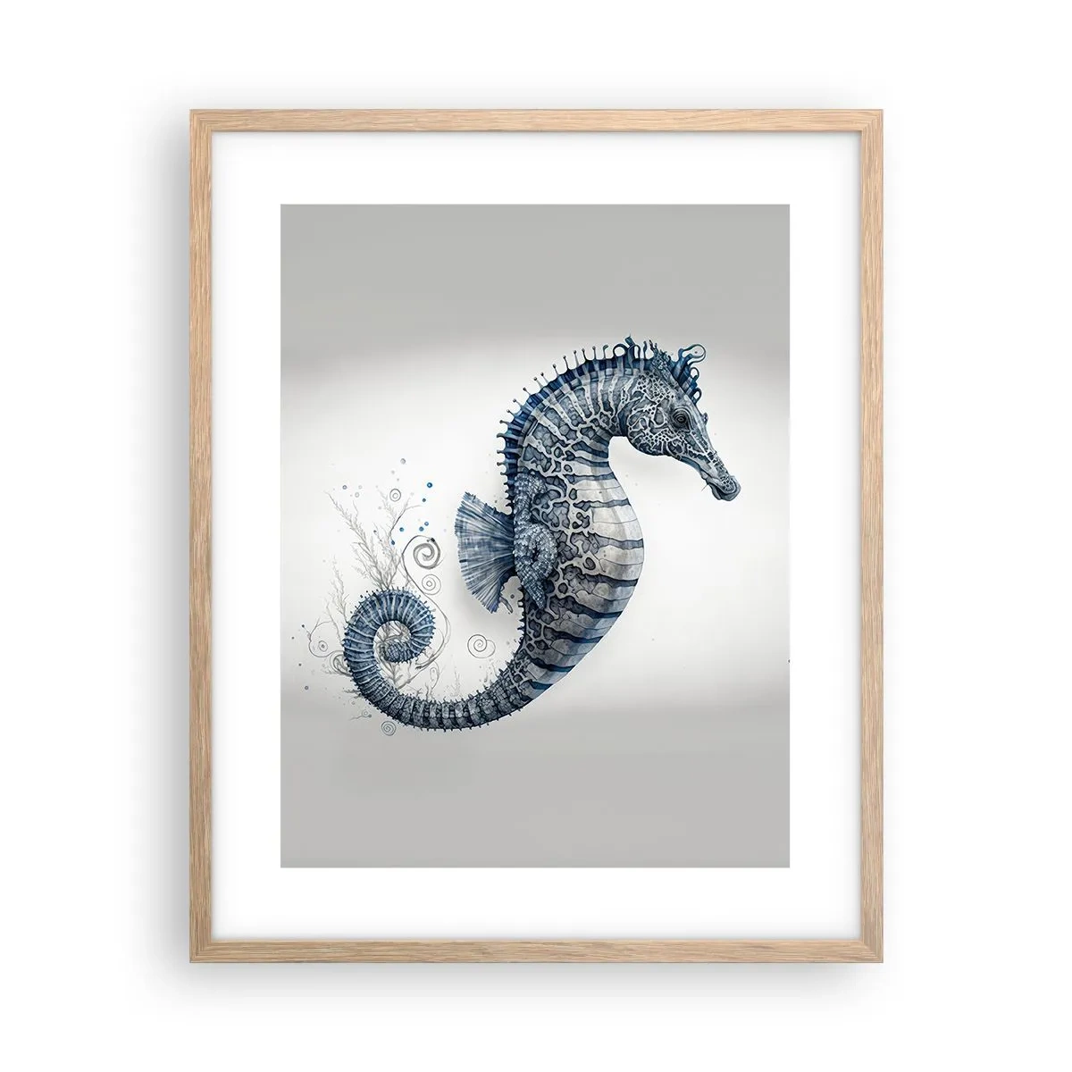 Plakát v rámu světlý dub - Jemný vtip přírody - 40x50 cm